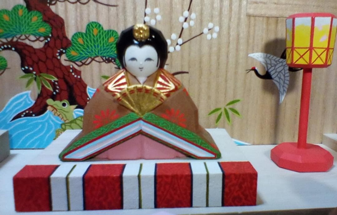 段雛(新品)　奈良一刀彫　特価(今年最終)