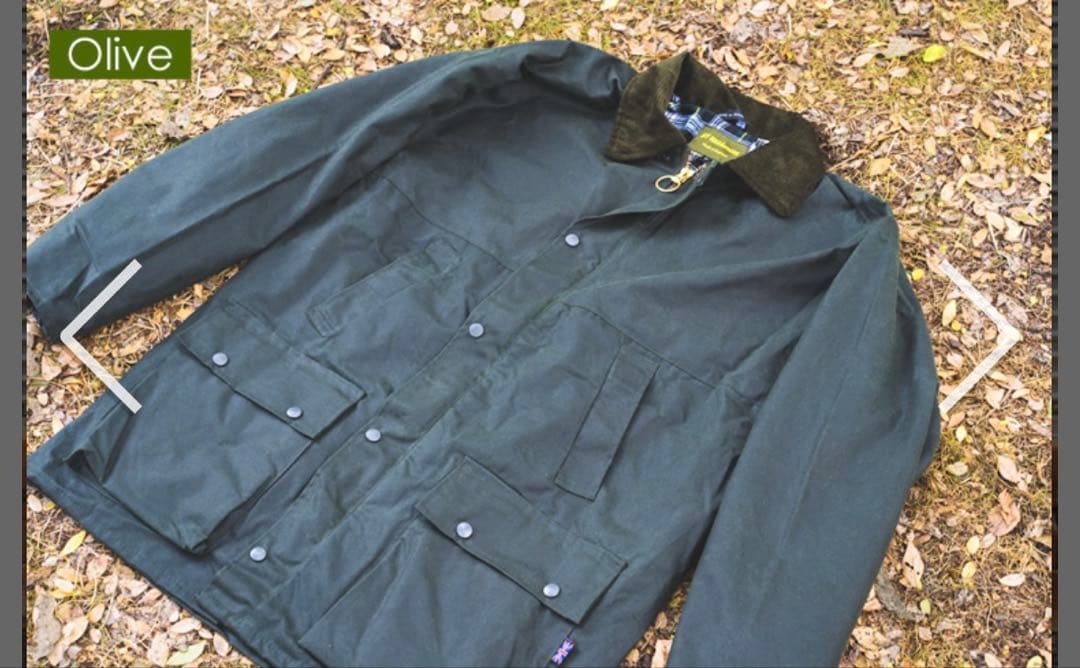 dogwood【新品未使用‼️】 オイルドジャケット オリーブ