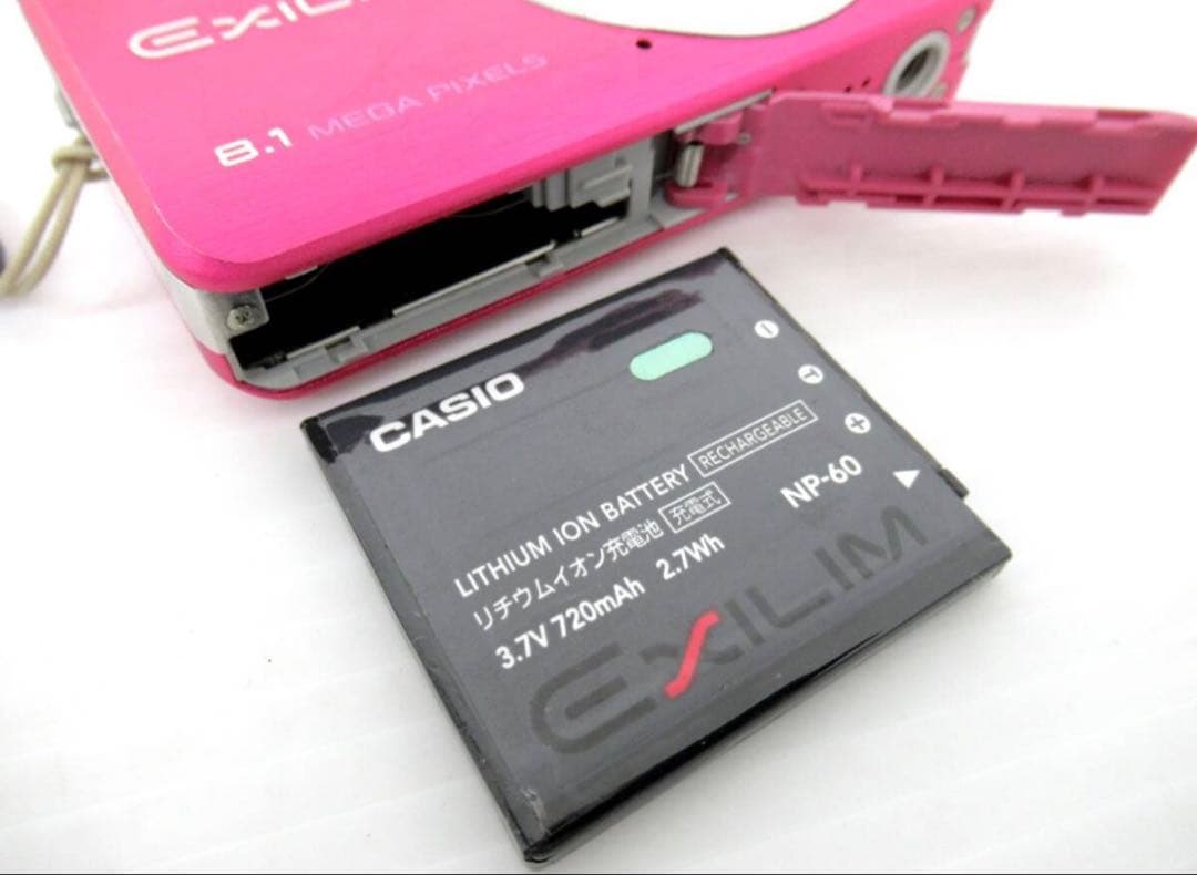 CASIO EXILIM EX-Z80 ピンク