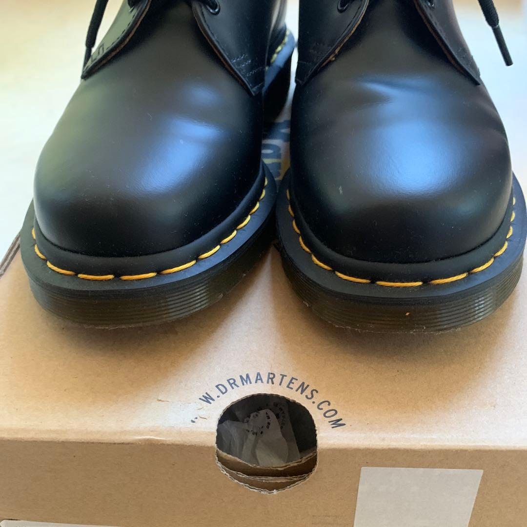 ドクターマーチン　ブラックローファー　24センチ