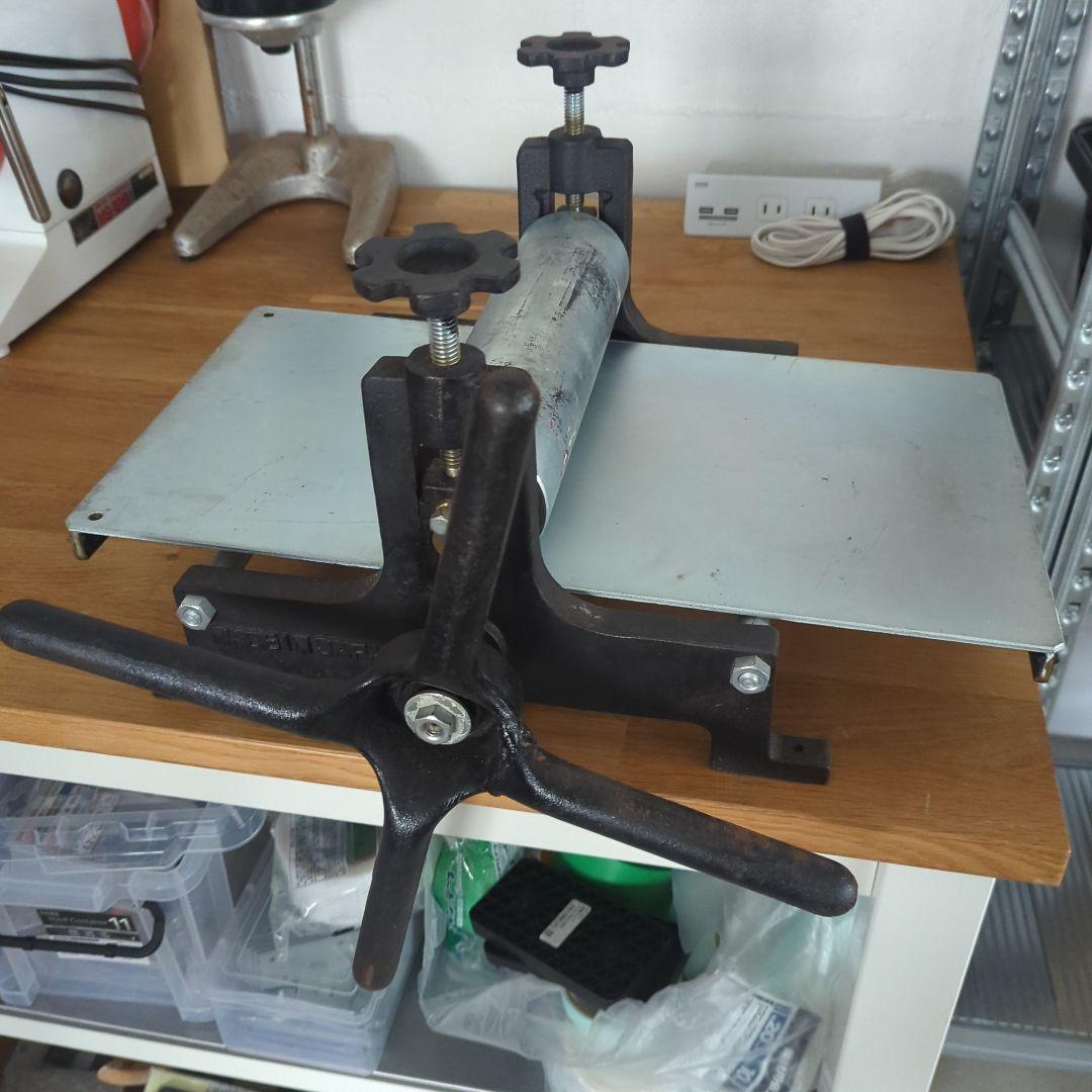 銅版画プレス機
