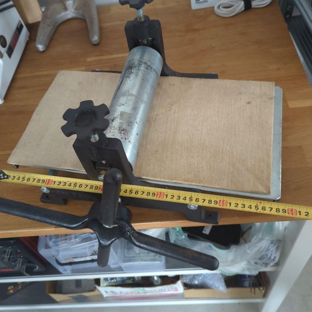 銅版画プレス機