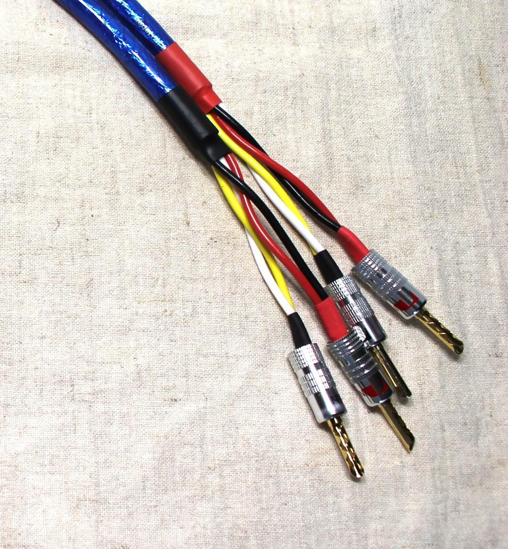 5500αゾノトーンZONOTONEスピーカーケーブル　63cm 2本