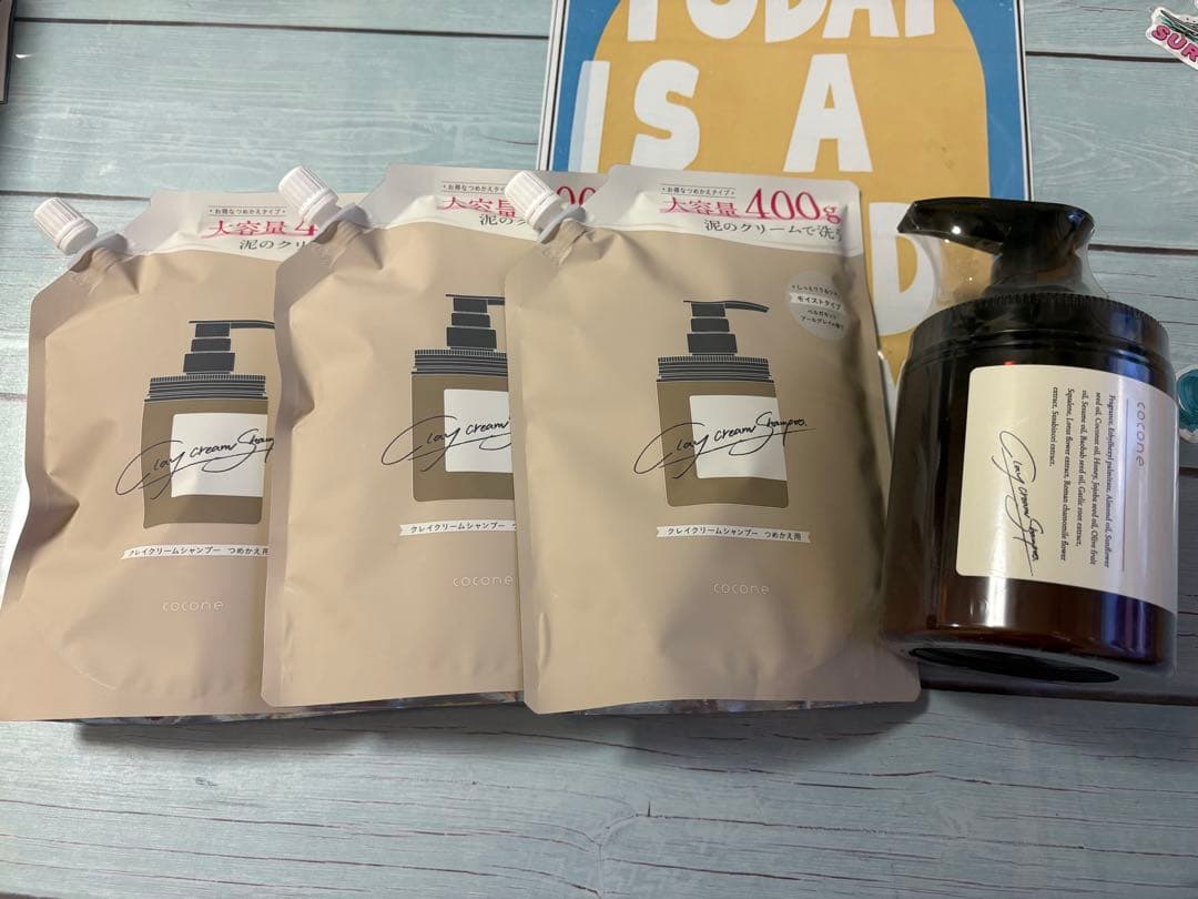 cocone クリームシャンプー 4点セット