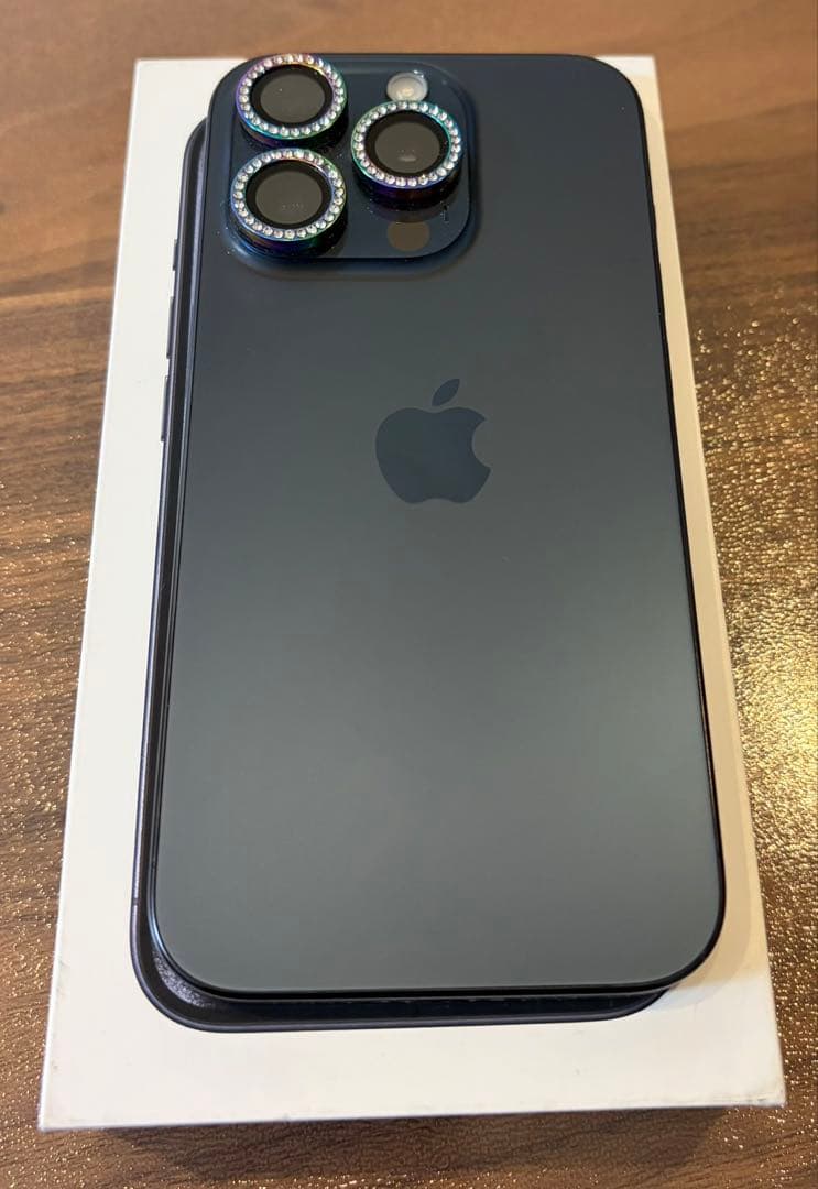 iPhone15Pro 256GB ブルーチタニウム　美品