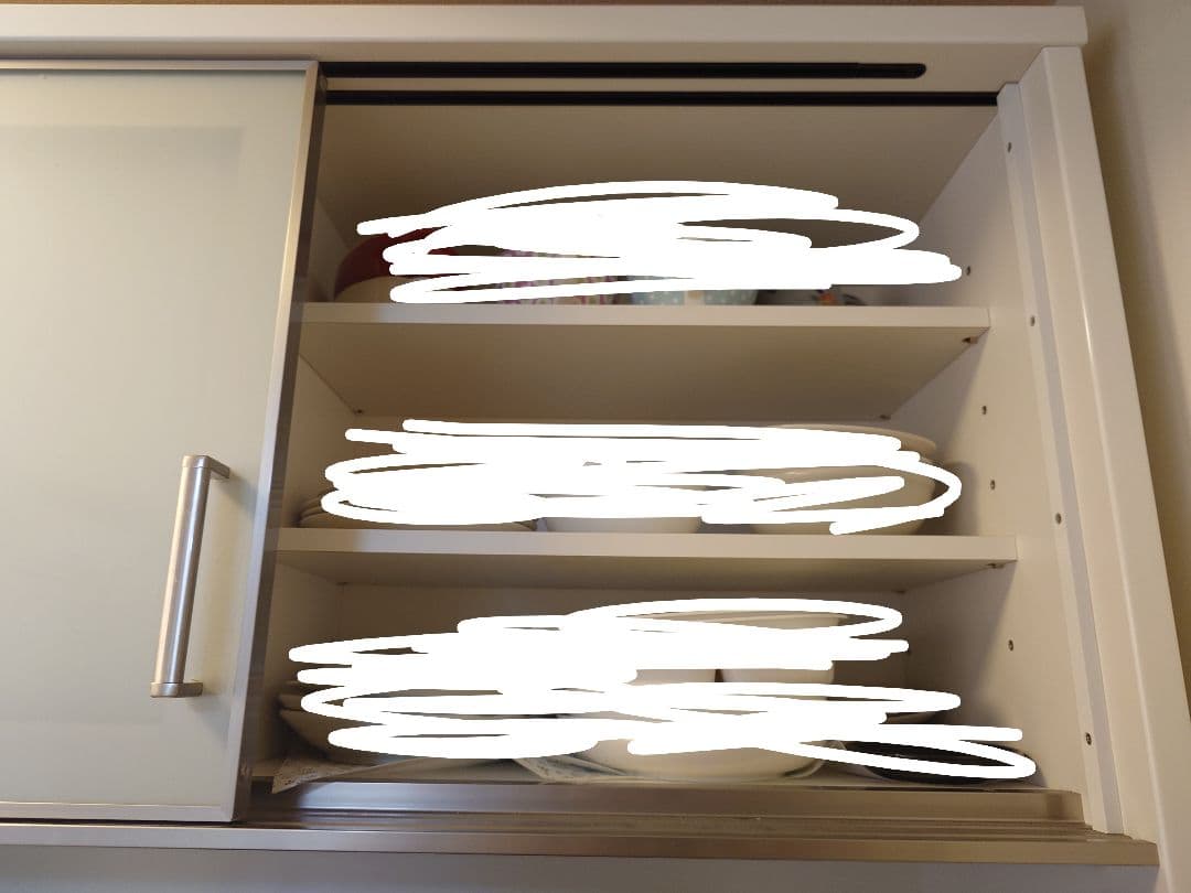 ニトリ　キッチンボード　ポスティア　幅120cm