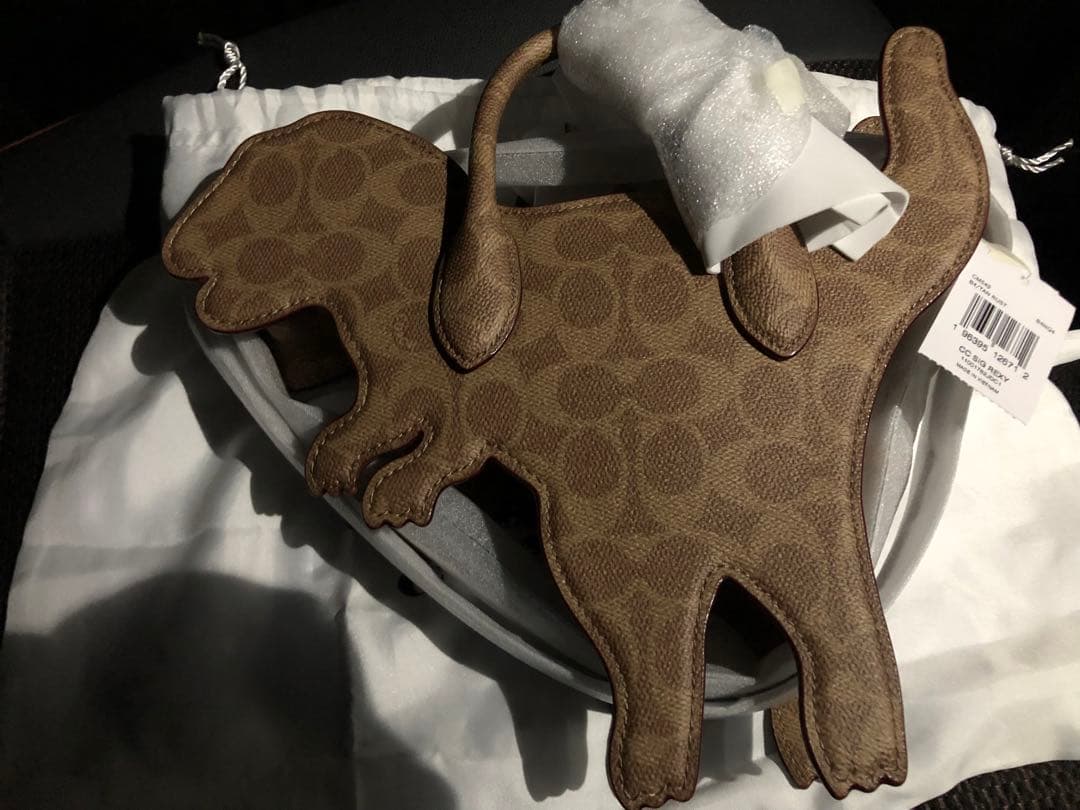 た*う様 未使用 コーチ 2way レザー ハンドバッグ ショルダーバッグ レキ