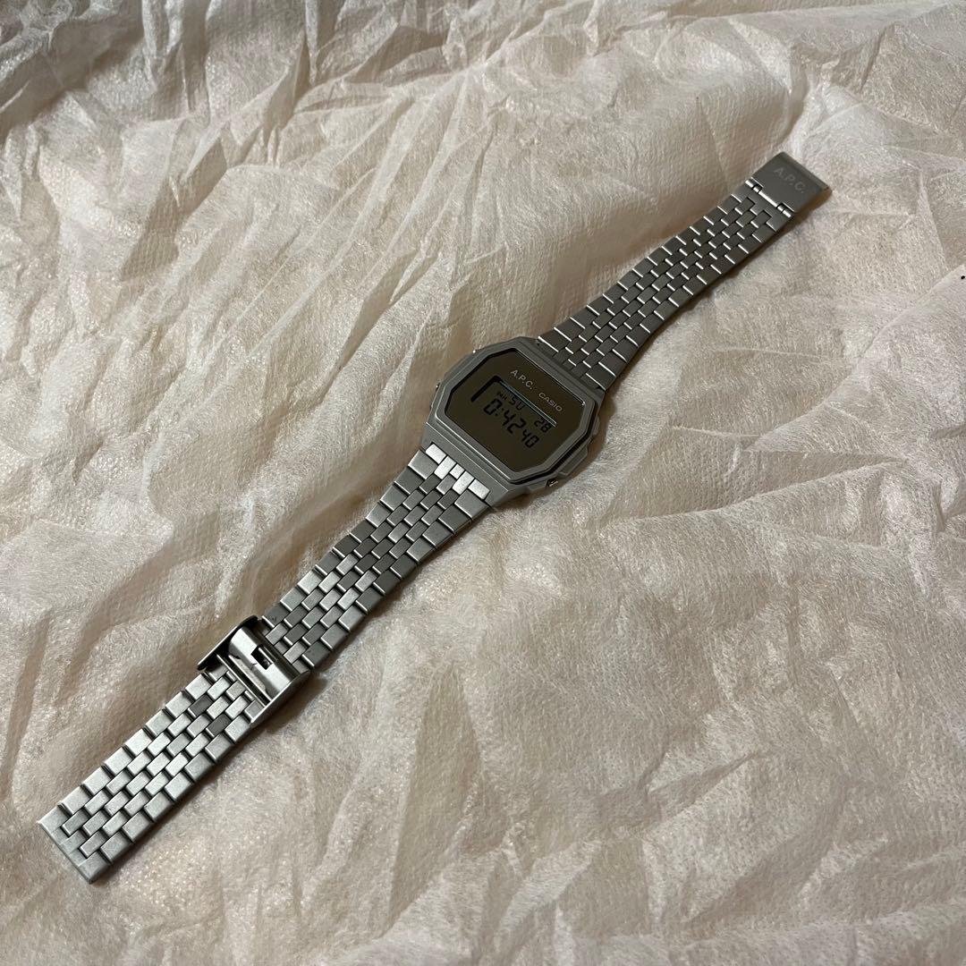 casio a.p.c. 腕時計