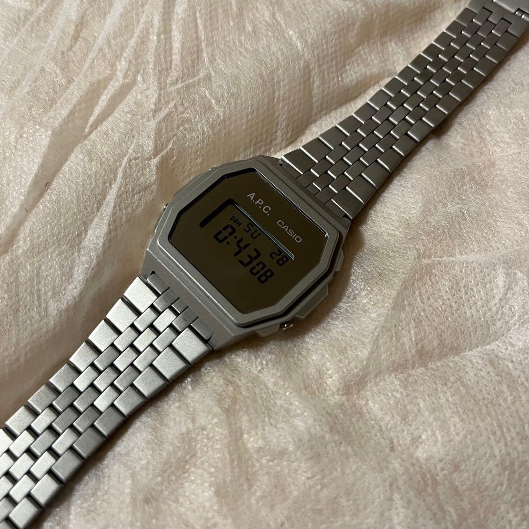casio a.p.c. 腕時計