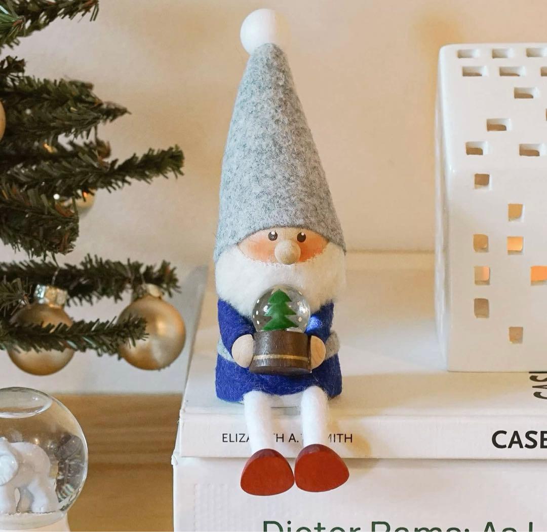 新品未使用♡ノルディカニッセ スノードームを持ったサンタ ハイタイド