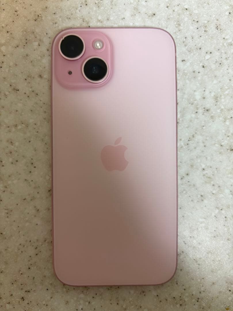 iPhone15 本体 ピンク SIMフリー IMEI◯ 超美品