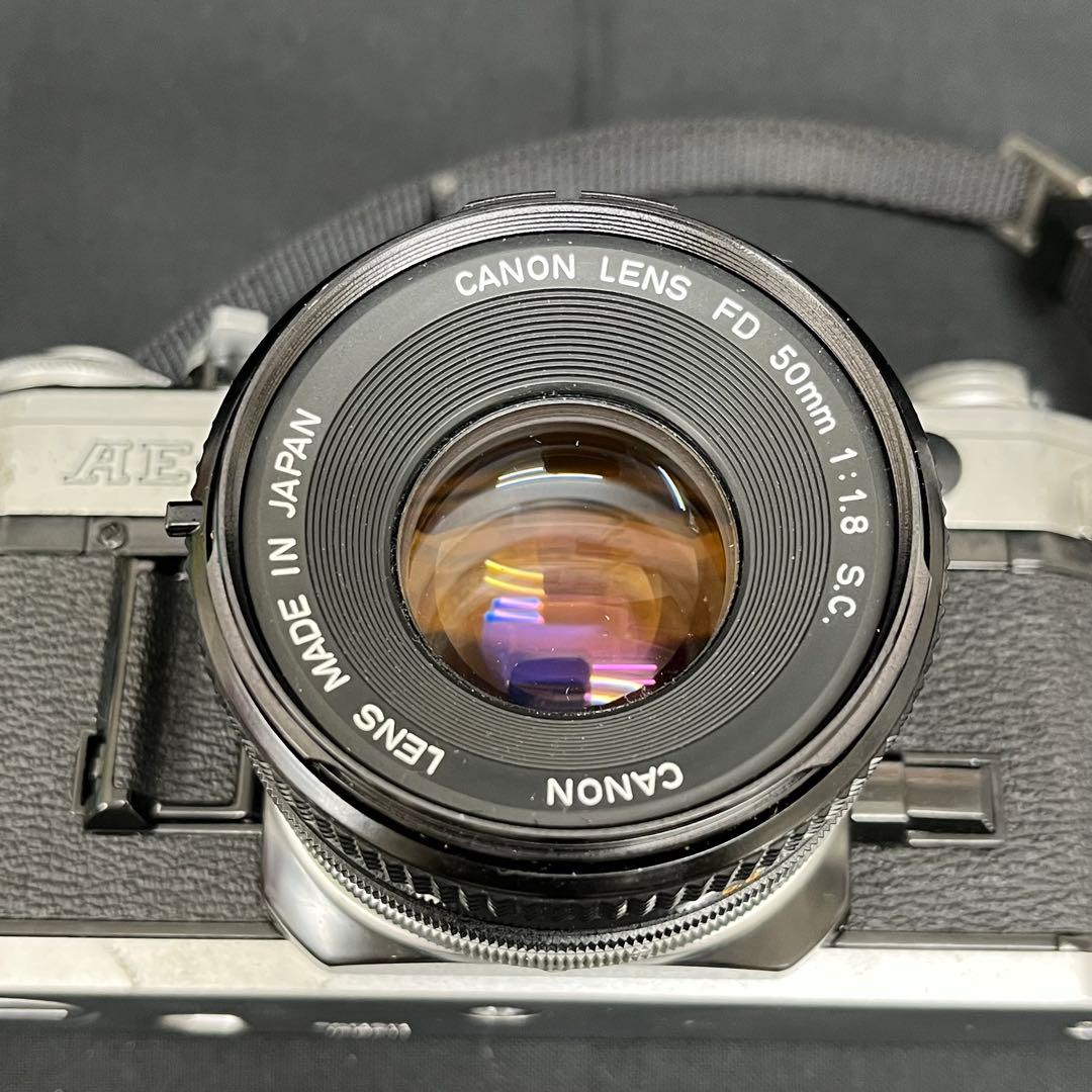 【T】Canon AE-1 フィルムカメラ　ジャンク品