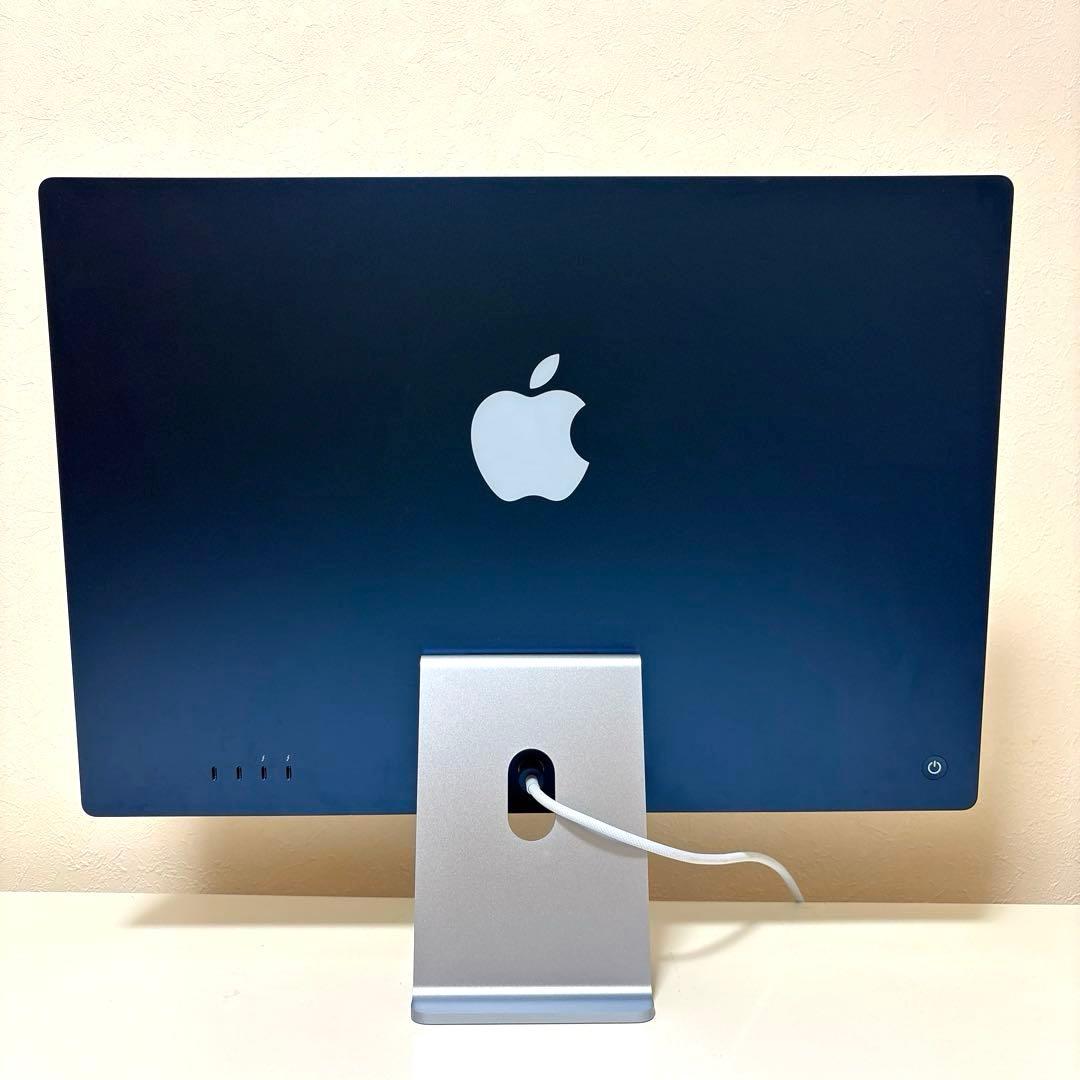 【最終価格‼️】 iMac M1 〈1TB〉8GB 24インチ　テンキー付　ブルー