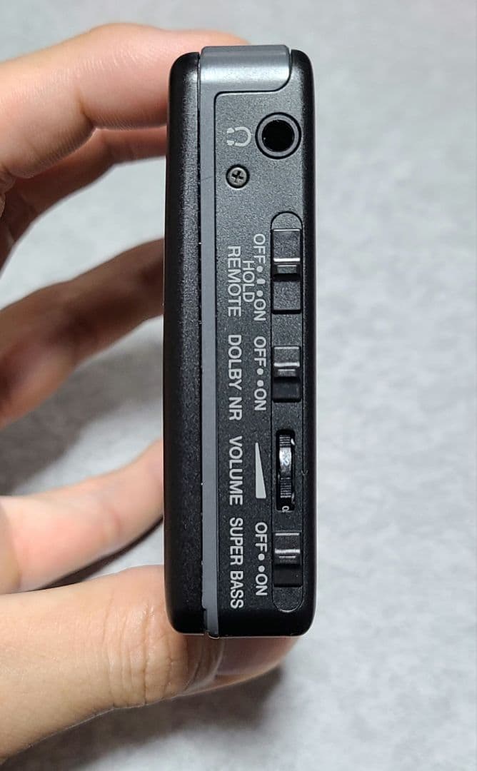 aiwa カセットプレーヤー HS-PX550 整備品＆専用充電池PB-S5