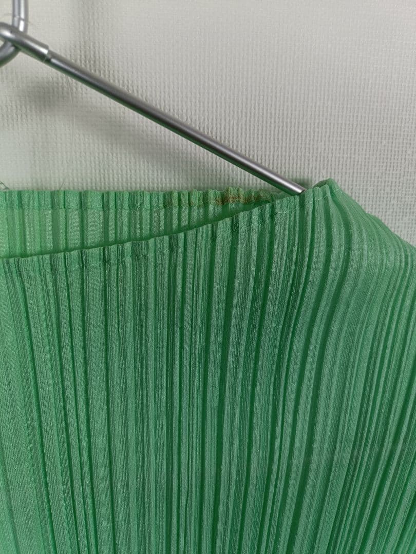 PLEATSPLEASE カットソー【サイズ3 L相当】【ミントグリーン】