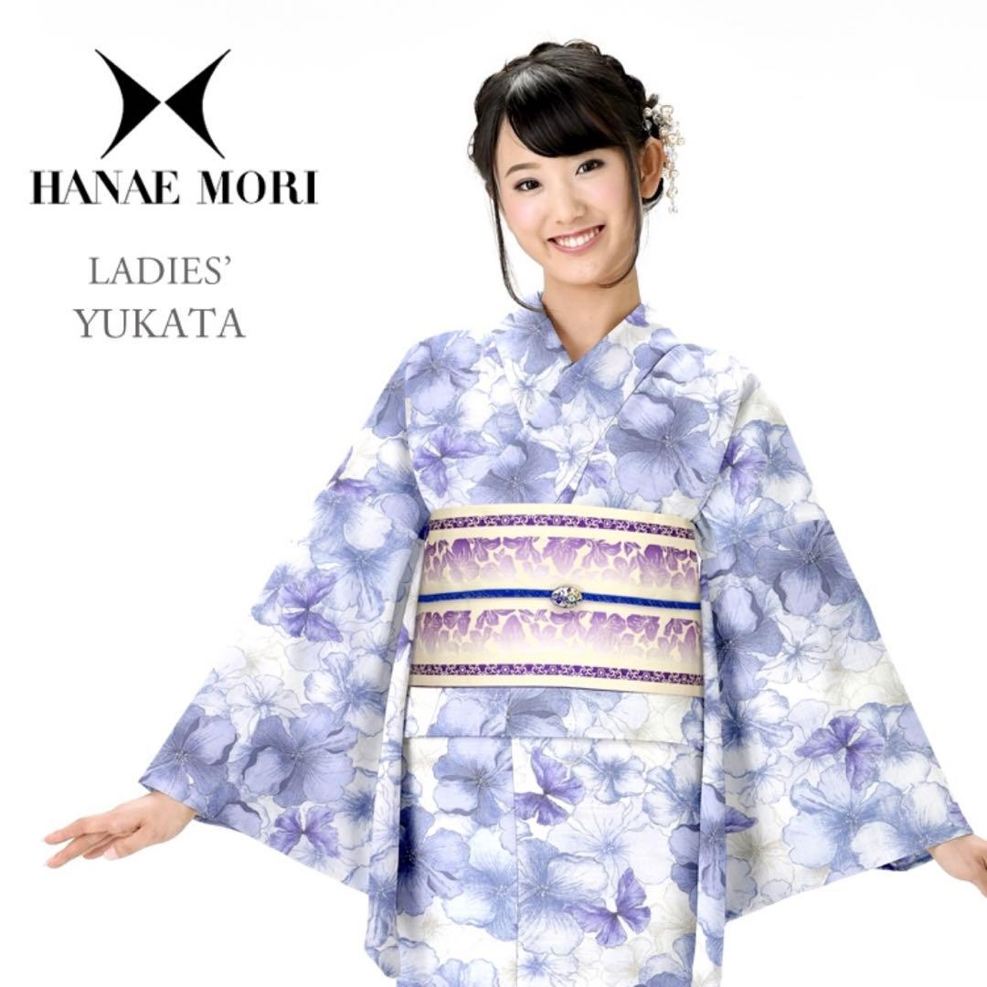 【新品・未使用】HANAE MORI レディース 浴衣 単品 仕立て上がり