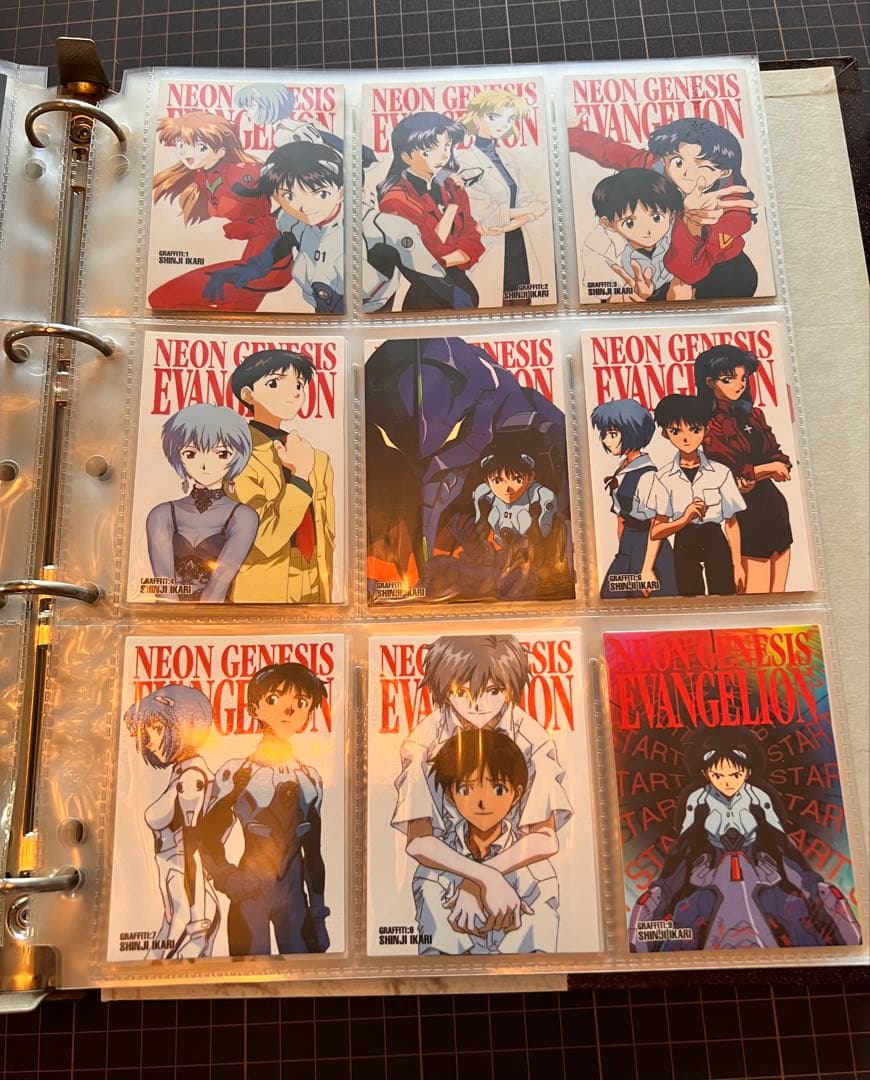 【コンプリート】新世紀エヴァンゲリオン カルダス マスターズ 公式バインダ