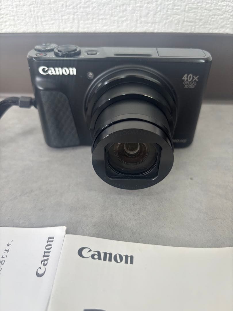 【美品】Canon PowerShot SX740 HS ブラック 40倍ズーム