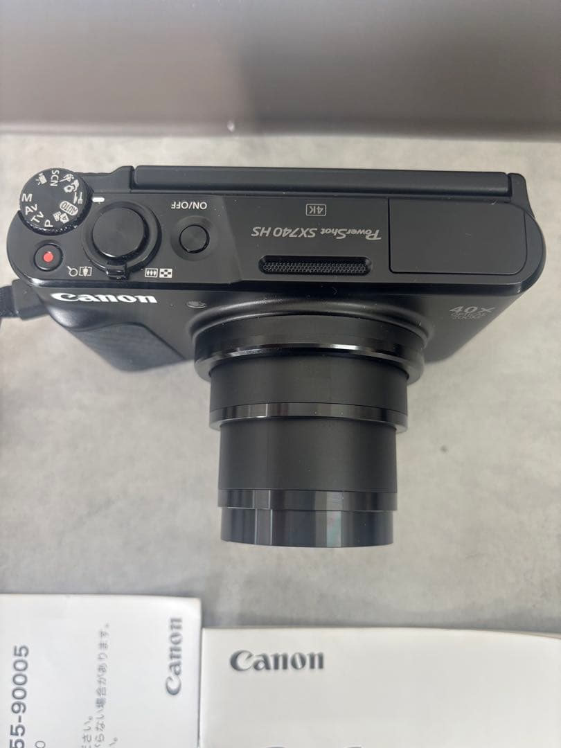 【美品】Canon PowerShot SX740 HS ブラック 40倍ズーム
