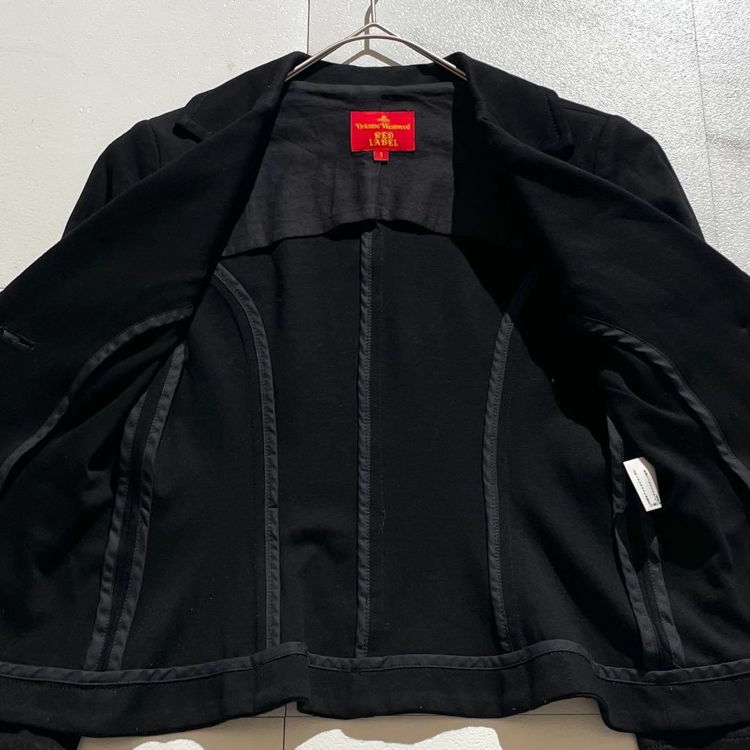 ヴィヴィアンウエストウッド ラブジャケット 3ボタン ブラック