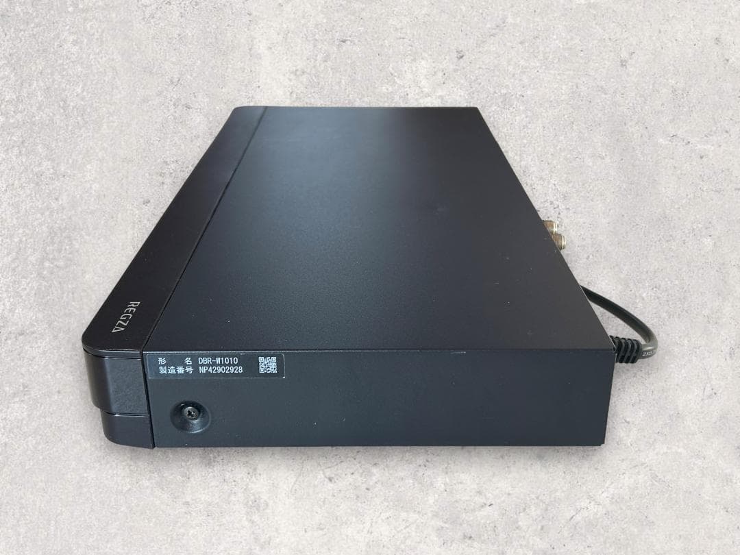 TOSHIBA HDD&ブルーレイディスクレコーダー DBR-W1010