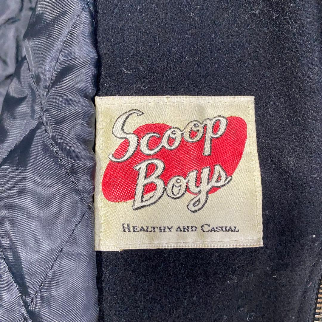ジャケット・アウター 90s Scoop Boys Stadium Leather Jacket