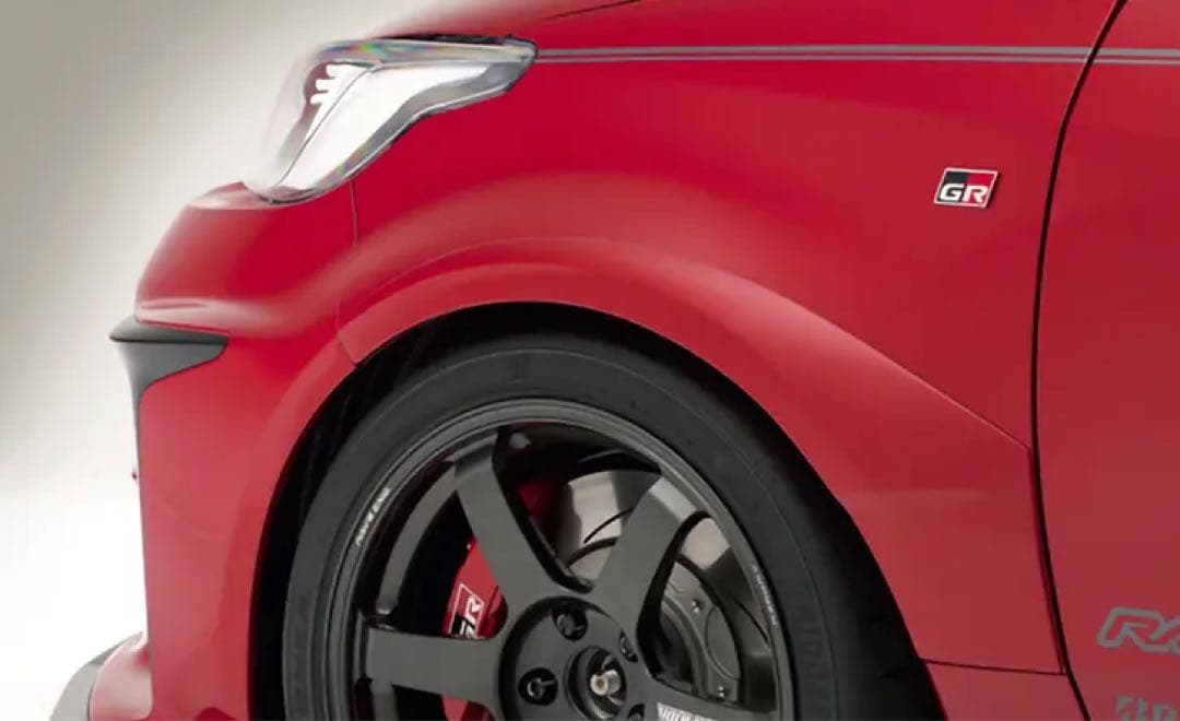 GRヤリス フェンダートリム　前後　VARIS