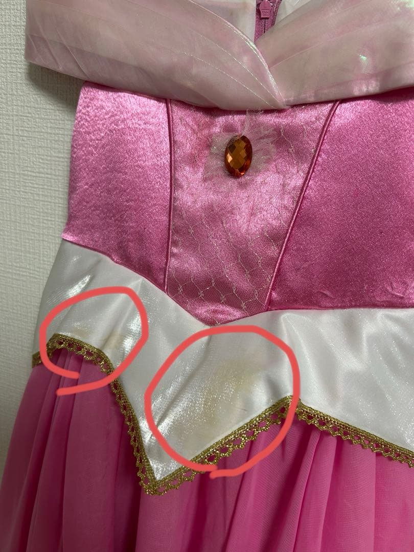 ビビディバビディブティック　オーロラ姫ドレス　100㎝　シューズ16㎝