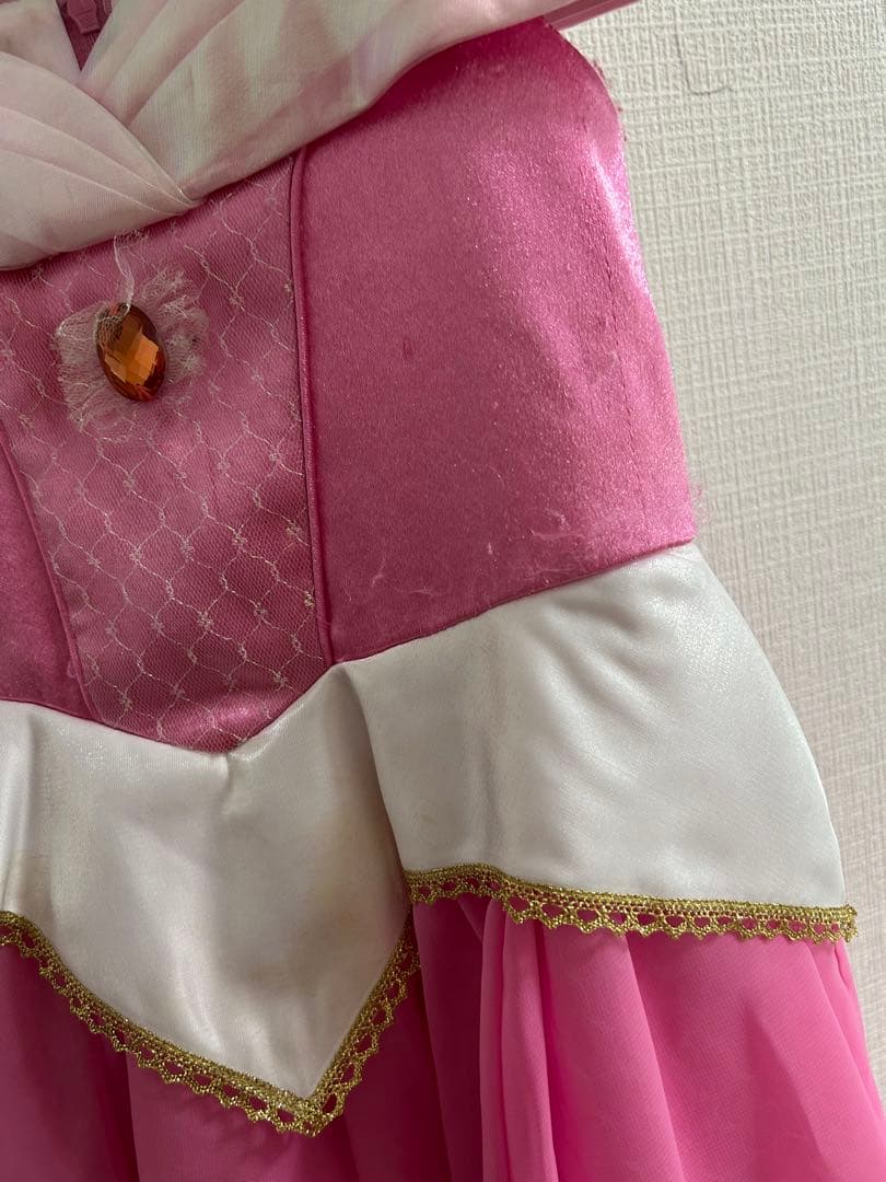 ビビディバビディブティック　オーロラ姫ドレス　100㎝　シューズ16㎝