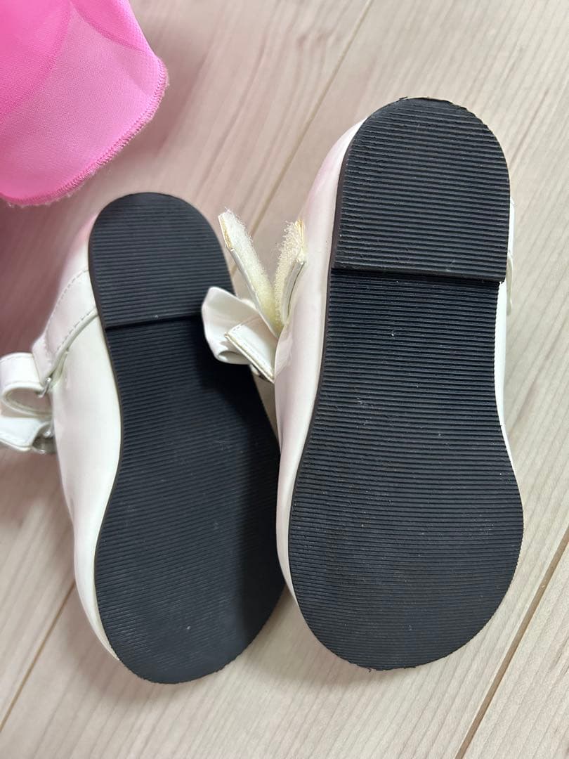 ビビディバビディブティック　オーロラ姫ドレス　100㎝　シューズ16㎝