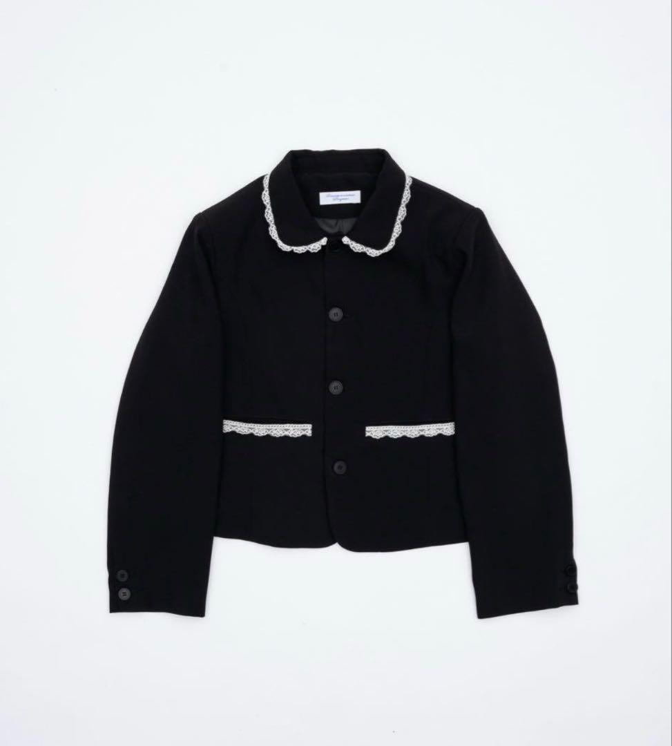 Smyon レース付きコンパクトジャケット