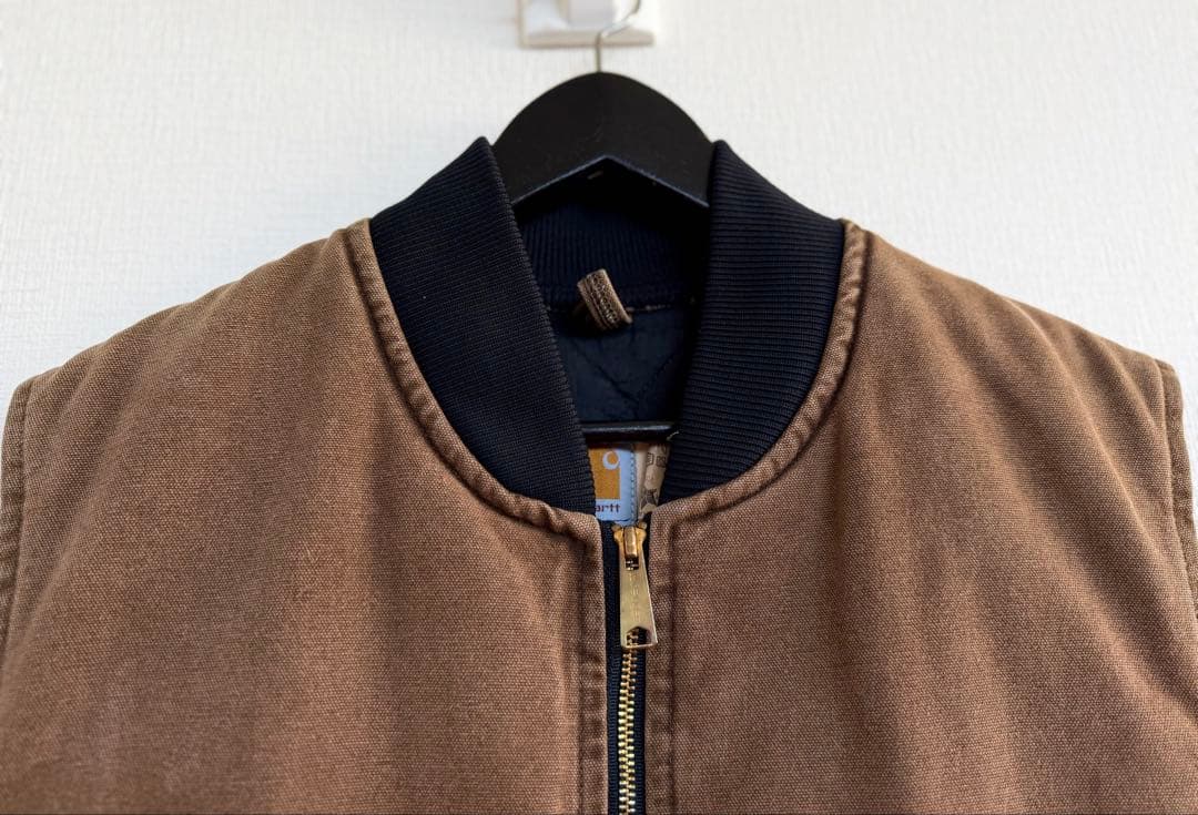 スペシャル 80s アメリカ製 ヴィンテージ カーハート ベスト XL ブラウン