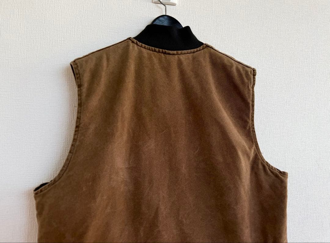 スペシャル 80s アメリカ製 ヴィンテージ カーハート ベスト XL ブラウン