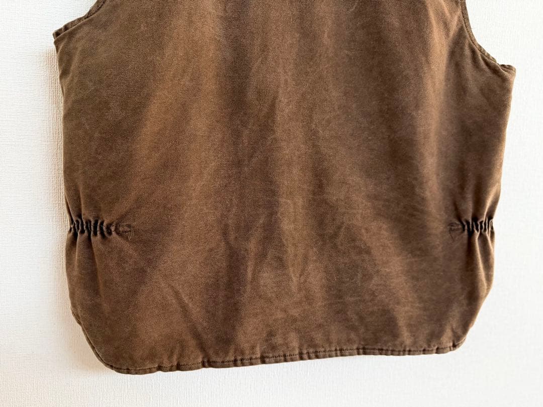 スペシャル 80s アメリカ製 ヴィンテージ カーハート ベスト XL ブラウン