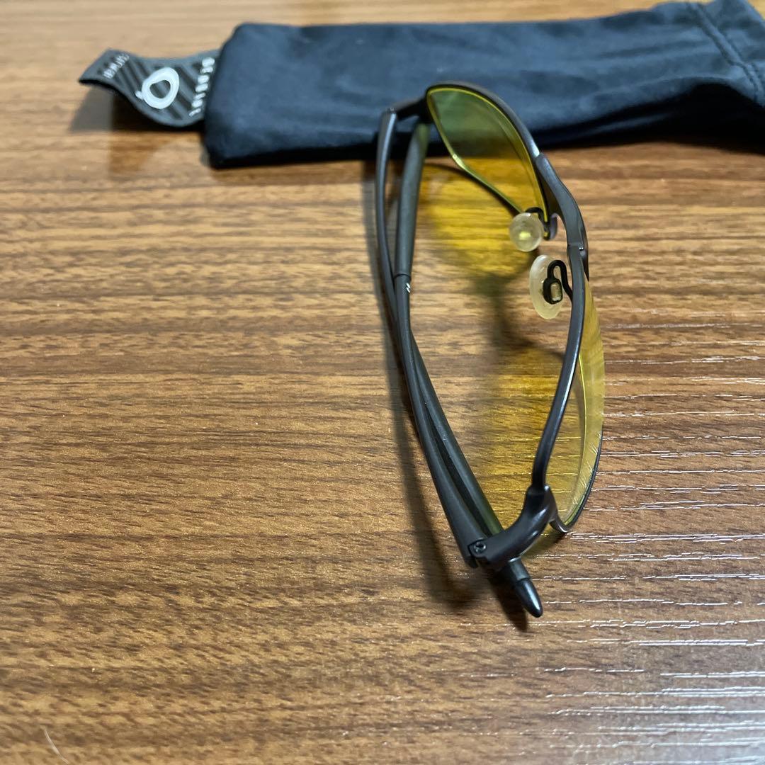 Oakley スポーツサングラス Wスクエア2.0 イエローレンズ