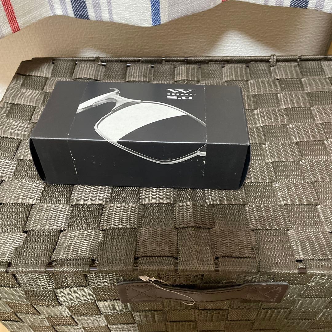 Oakley スポーツサングラス Wスクエア2.0 イエローレンズ