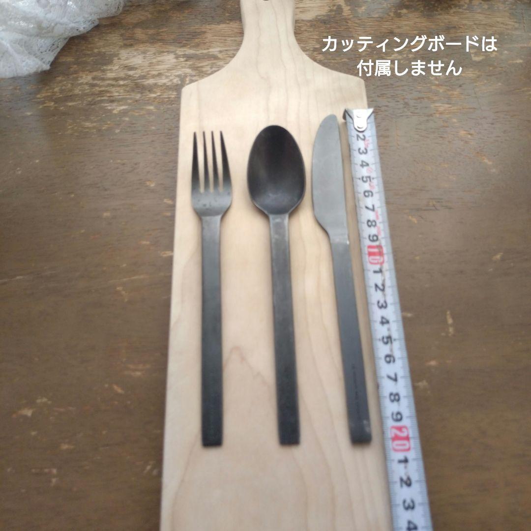 studio m' フリシティブラック ナイフ フォーク　スプーン18本セット