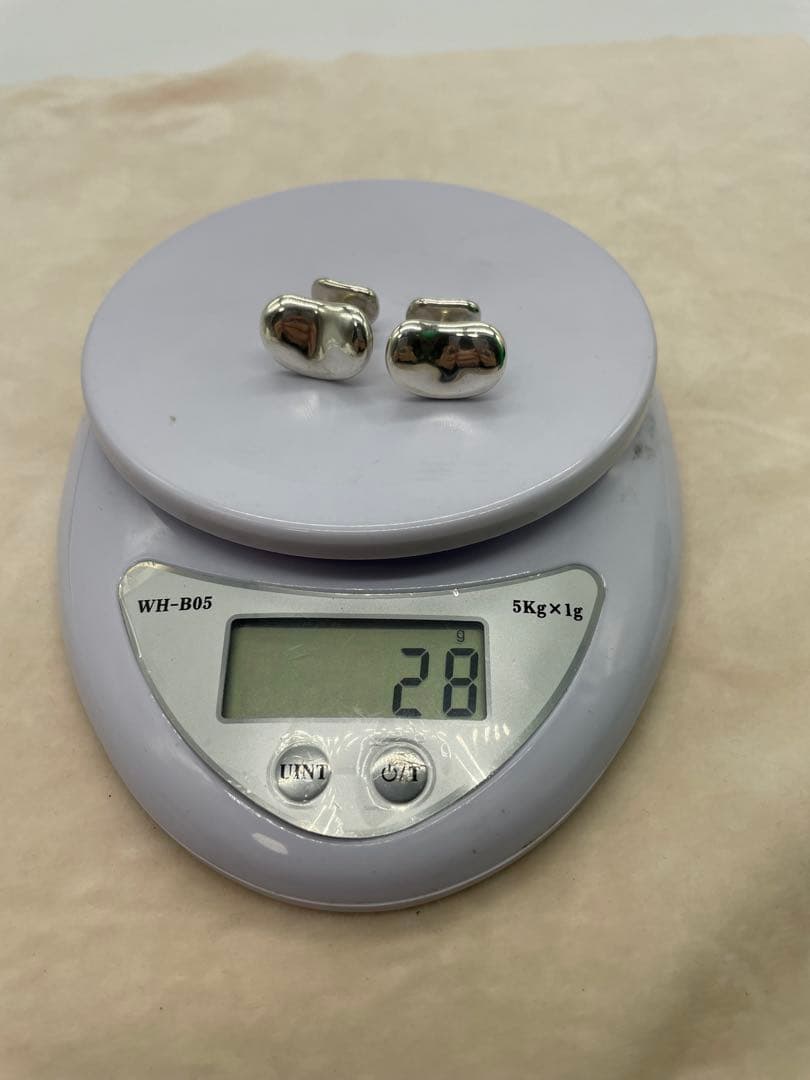 【Tiffany】エルサ・ペレッティ ビーン デザイン カフス　925シルバー