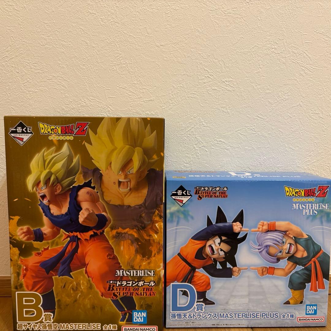 ドラゴンボール 一番くじ B賞 D賞 MASTERLISE おまけ付き
