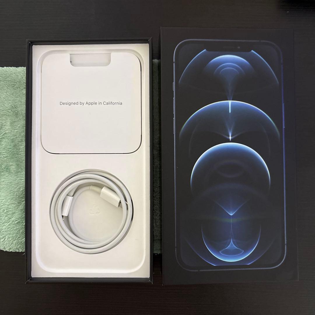 iPhone12promax パシフィックブルー　256GB Apple