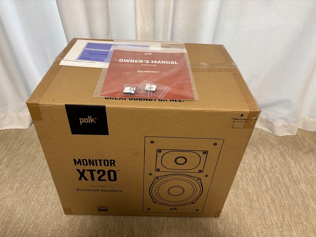 【★★ショコラ★★】PolkAudio Monitor XT20 スピーカ