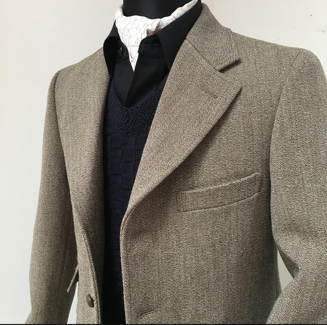 ジャケット・アウター ANATOMICA DUNN JACKET SADDLE TWEED 38