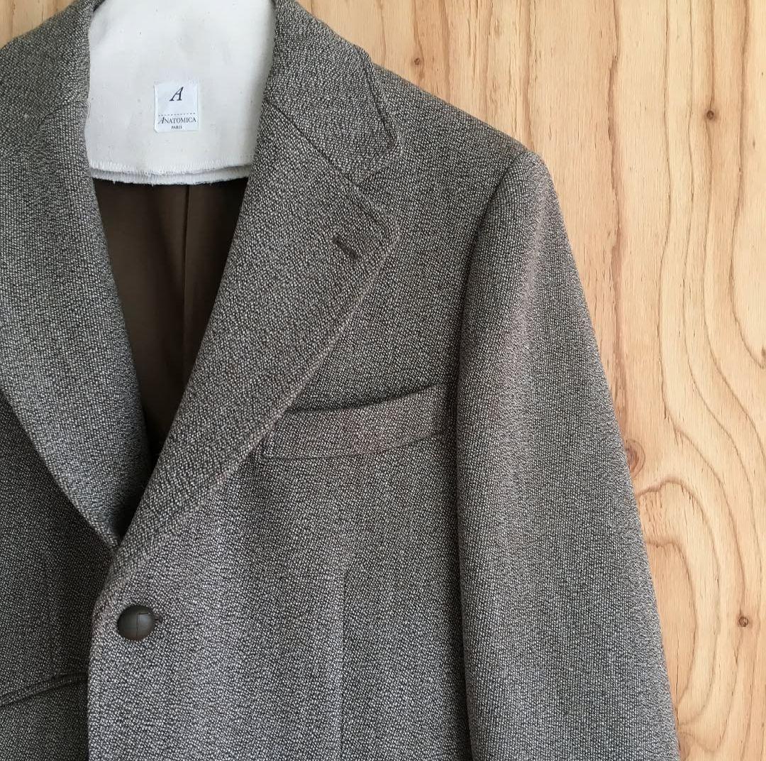 ジャケット・アウター ANATOMICA DUNN JACKET SADDLE TWEED 38