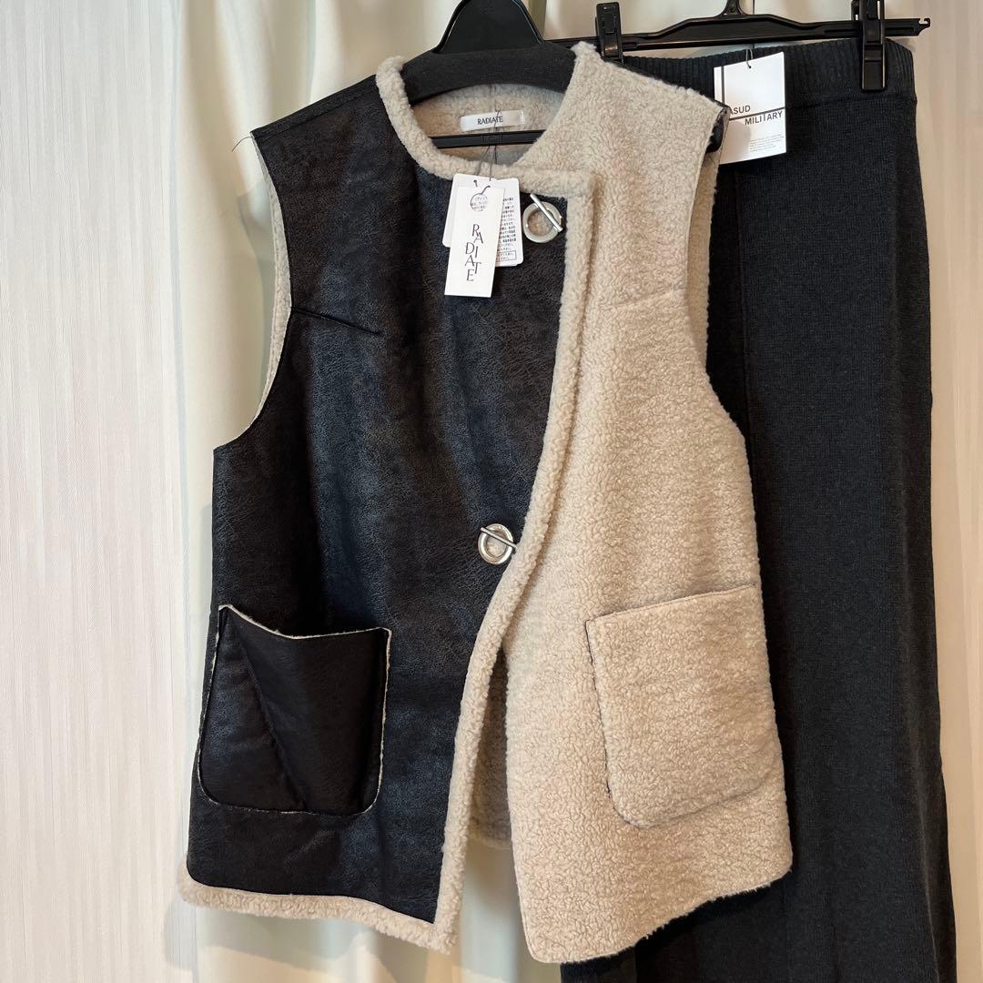 YAMADAYA ベスト　ロングスカート