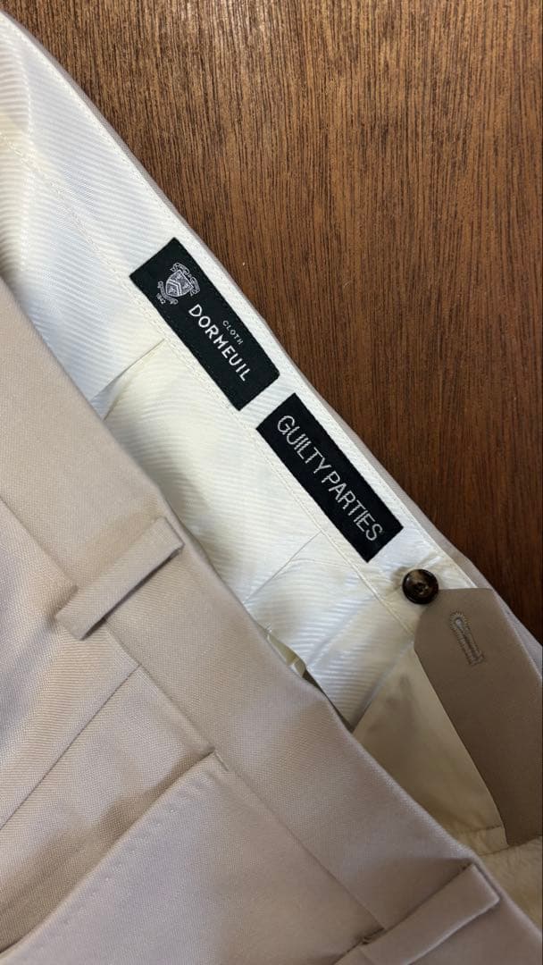 WACKO MARIA GUILTY PARTIES DORMEUILスラックス