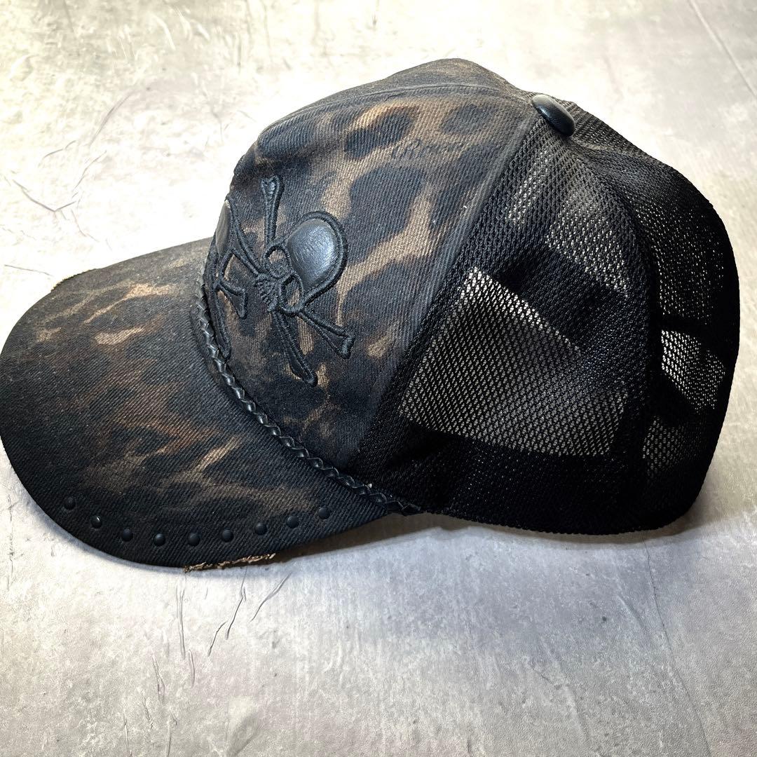 00s Roen leather skull cap archive ギャル男