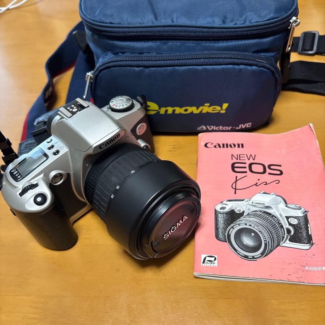 Canon EOS Kiss フィルム一眼レフカメラセット（ジャンク品）
