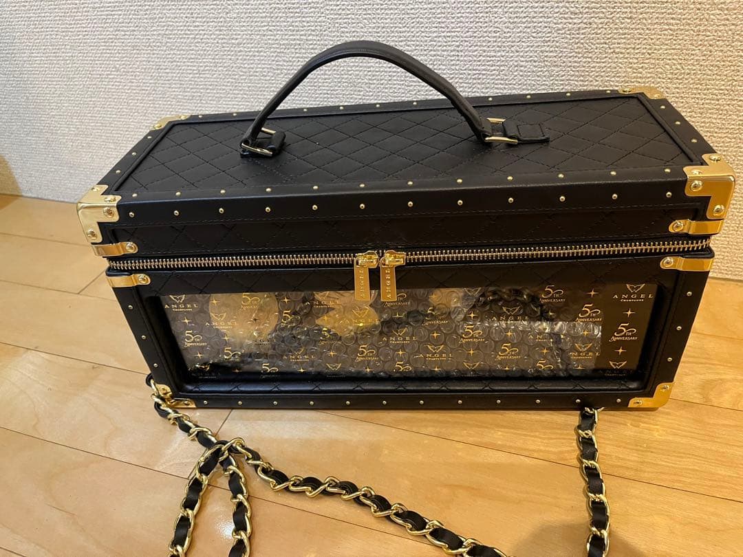【新品未使用】ANGEL CHAMPAGNEレザージップ 5 周年記念モデル