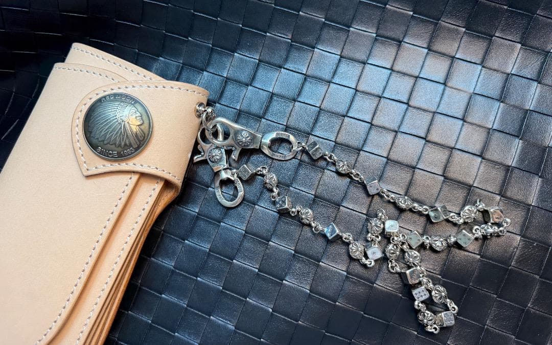 【Dice × Flower ウォレットチェーン】 重厚で存在感QBSZSZ？