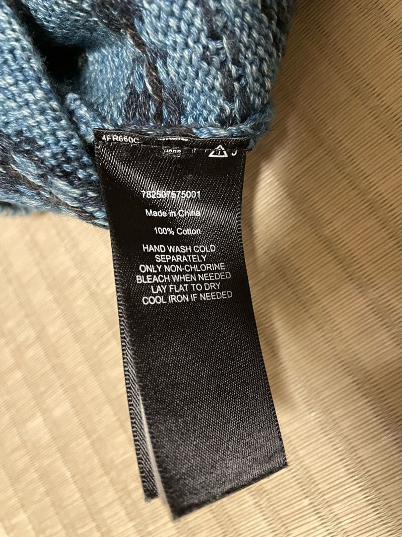 RRL ダブルアールエル インディゴフェアアイルニットベスト Mサイズ 美品